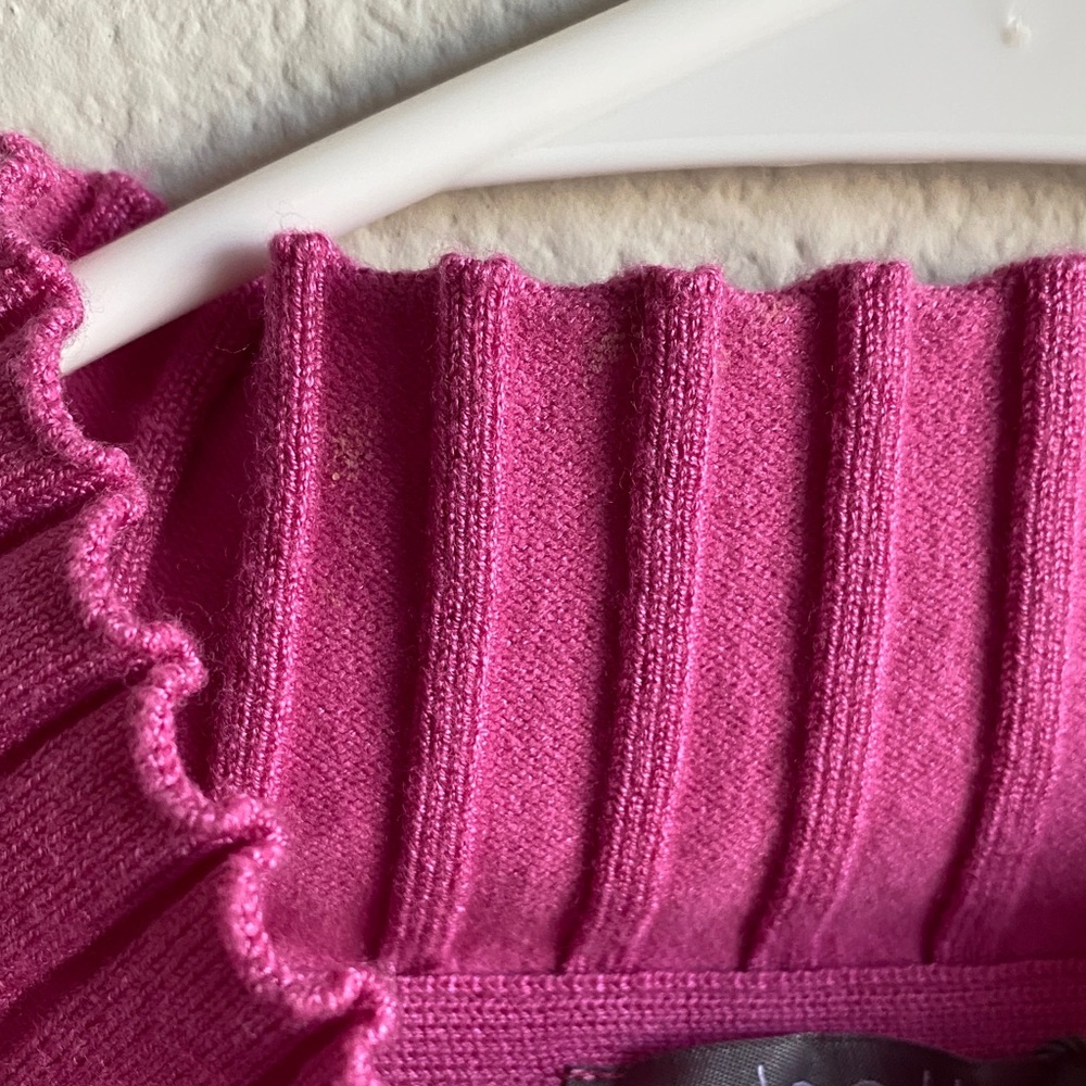 Ulla Popken Pink Ribbed Knit Sweater - Picture 6 of 10